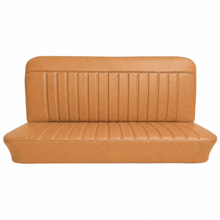 Bench Seat Upholstery for Select 1960-1964 Chevrolet/GMC Trucks, Panel, Suburban, w/Vertical Pleats [Fawn]