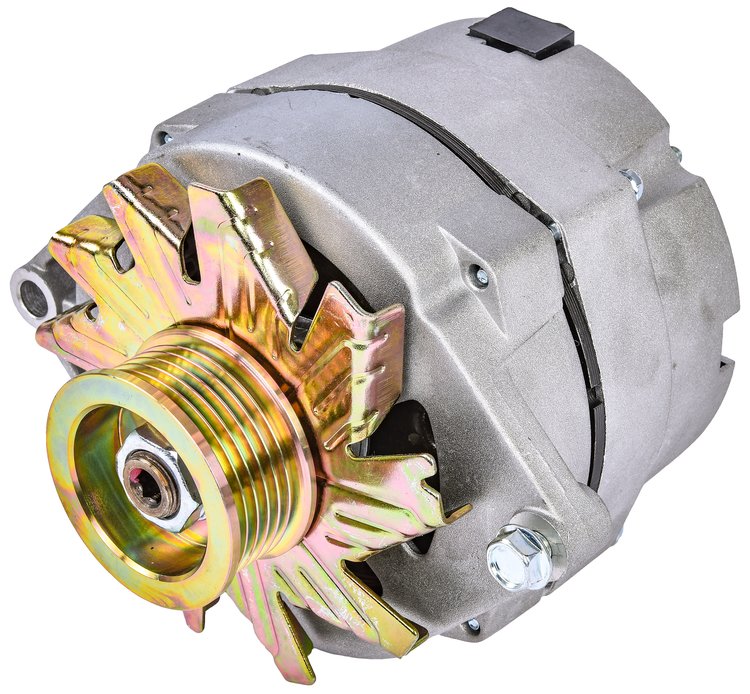 1-Wire GM Alternator 140 AMP Output Serpentine Pulley [Natural Finish]