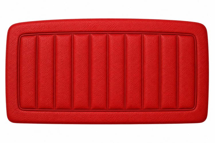 Pressboard Headliner for 1969-1972 Chevrolet, GMC C/K-Series Trucks [Walrus Grain Vinyl, Bright Red]