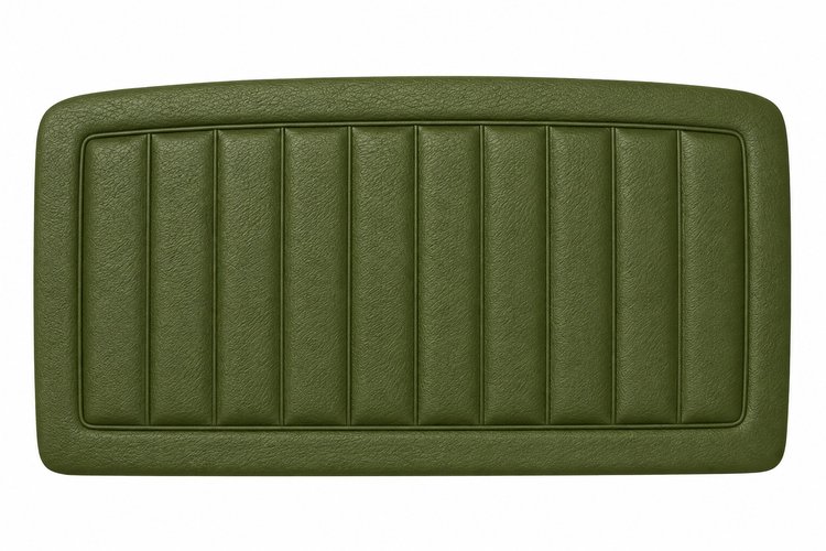 Pressboard Headliner for 1970-1972 Chevrolet, GMC C/K-Series Trucks [Walrus Grain Vinyl, Dark Green]