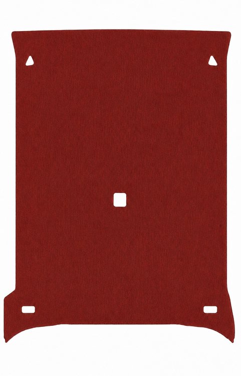 ABS Headliner for 1982-1992 Chevrolet Camaro, Pontiac Firebird w/o T-Top [Carmine Foam-Back Cloth]