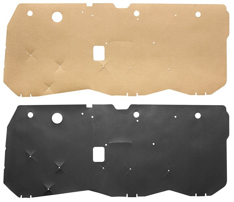 Interior Door Trim Panel Water Shields Fits Select 1978-1988 Buick, Chevrolet, Oldsmobile, Pontiac Models [2-Piece]