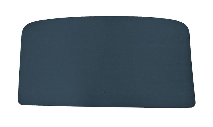 Pressboard Headliner, Base Trim for 1972-1993 Dodge D/W Series Standard Cab Trucks [Medium Blue Vinyl]