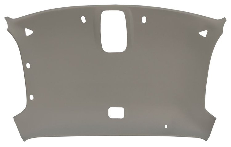 ABS Headliner for 1994-1998 Dodge Ram 1500, 2500, 3500 Standard Cab w/Small Overhead Console [Ox Grey Cloth]