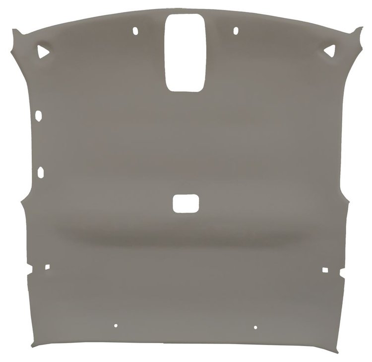 ABS Headliner for 1995-1998 Dodge Ram 1500, 2500, 3500 Club Cab w/Small Overhead Console [Ox Grey Cloth]