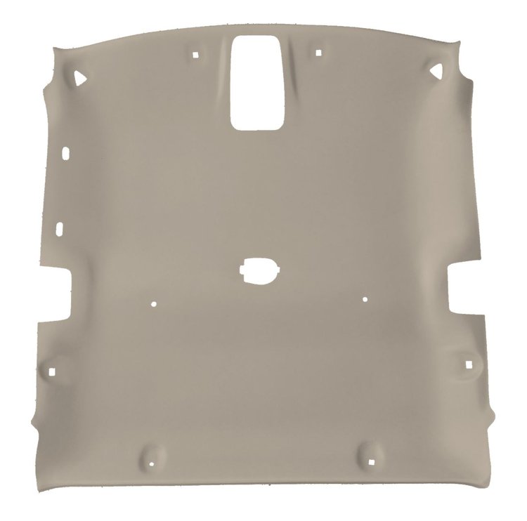 ABS Headliner for 1999-2002 Dodge Ram 1500, 2500, 3500 Quad Cab w/Large Overhead Console [Sand Grey Cloth]