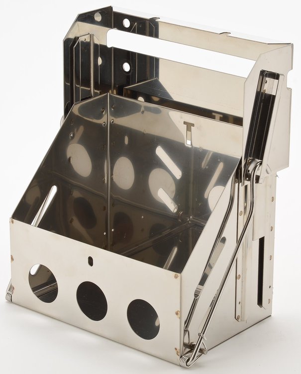 Dropout Battery Box Stainless Steel