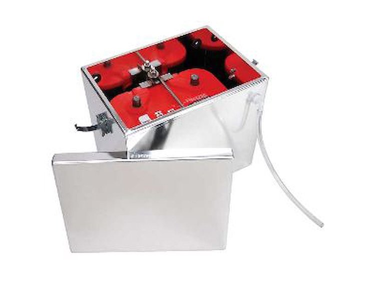 Battery Box for Group 24 Batteries Satin Finish