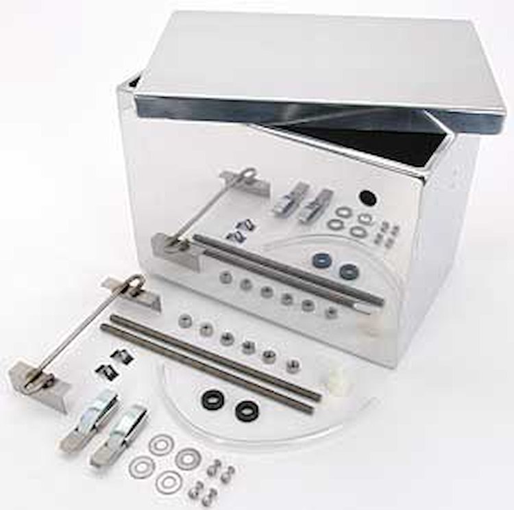 Battery Box for Group 27 Batteries Satin Finish