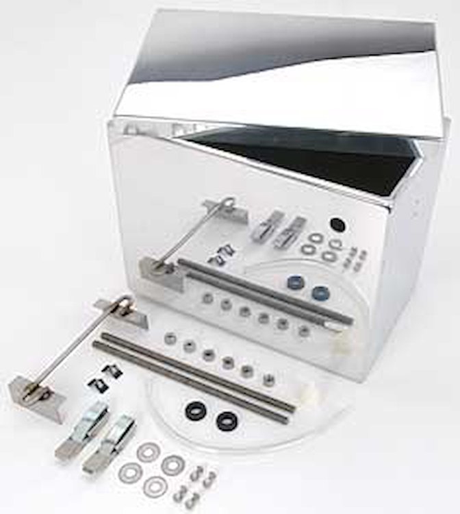 Battery Box for Group 27 Batteries Polished Finish