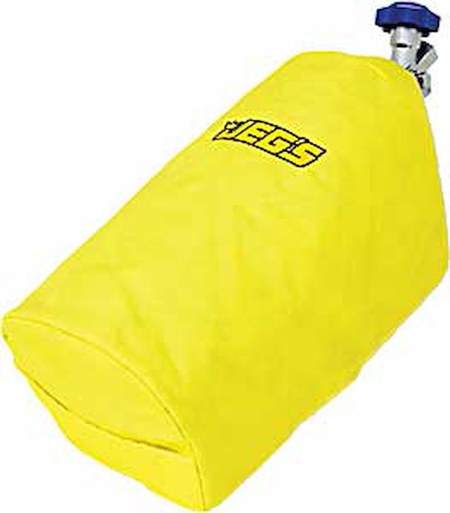 JEGS Nitrous Bottle Cover Yellow