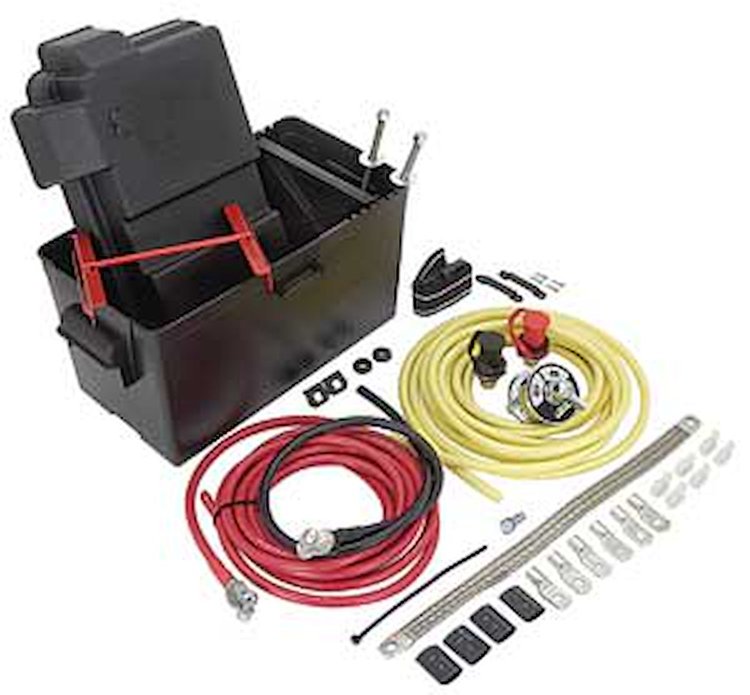 Remote Battery Box Kit Black