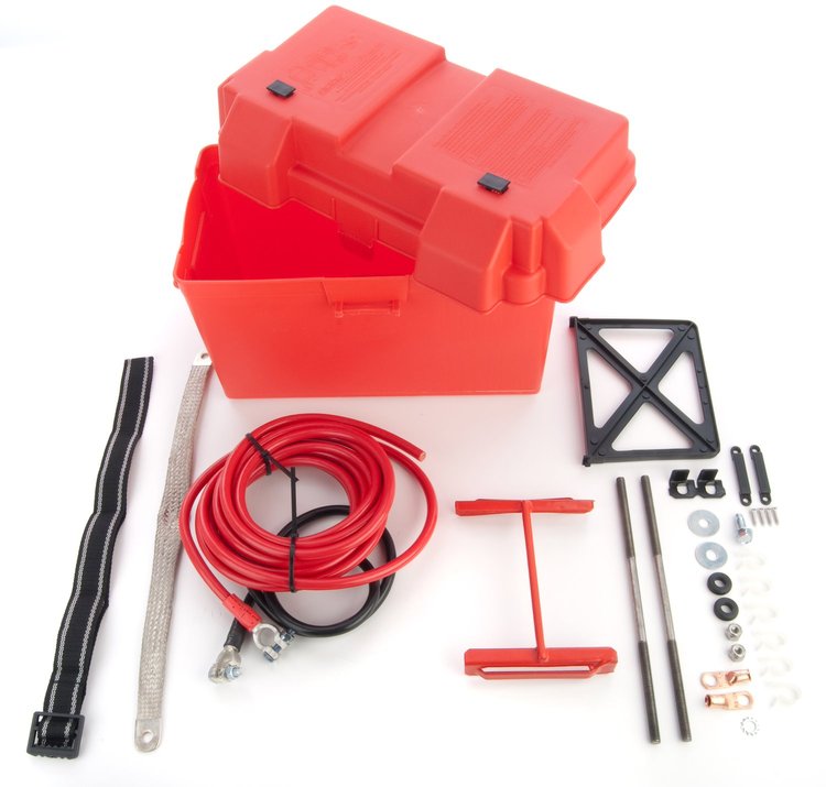 Automotive/Marine Type Battery Relocation Kit For Battery Sizes 24-30