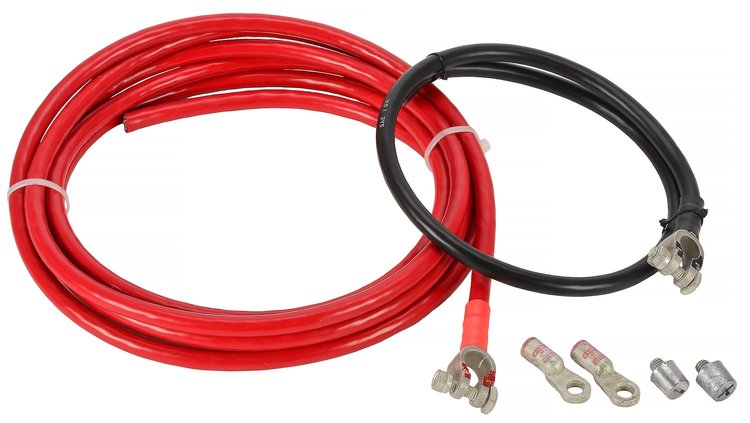 Remote Battery Cable Kit [1-Gauge, 3/8 in. Battery Terminal Size]