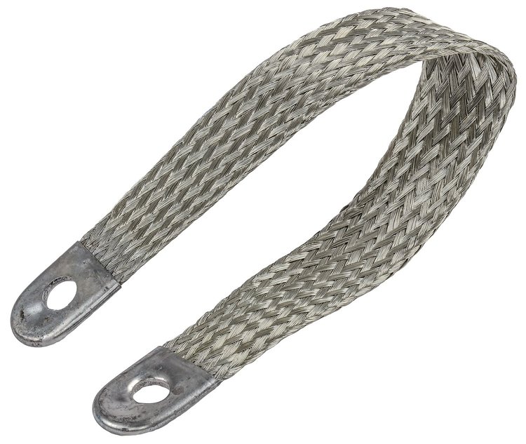 Ground Strap Fine Stranded Braided Copper