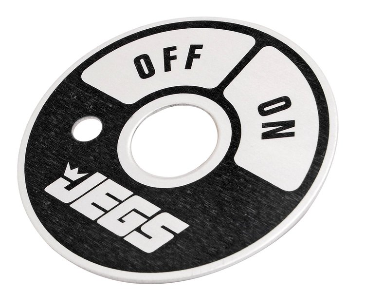 On/Off Faceplate For Master Disconnect Switch 555-10305 & 555-103050