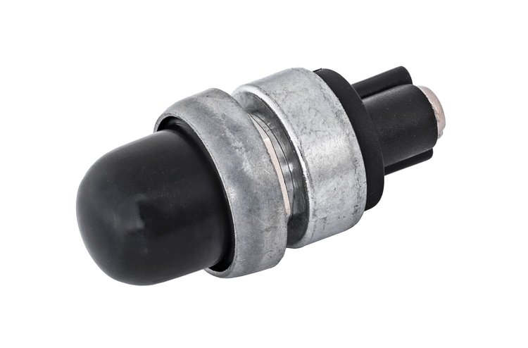 Push-Button Starter Switch 35 Amps @ 12V [Waterproof Neoprene Cap]