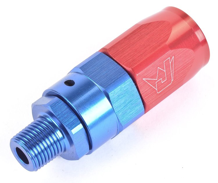 Straight Max Flow Hose End -06AN x 1/8" NPTM