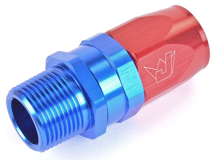 Straight Max Flow Hose End -12AN x 3/4" NPTM