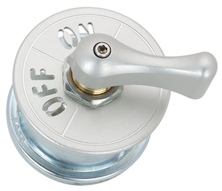 Master Disconnect Switch Clear Anodized