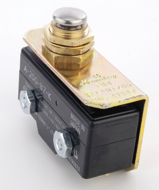 Shroom" Transbrake Switch 20A. @ 125/250VAC