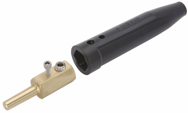 Quick Release Battery Charging Lugs Black Male Lug