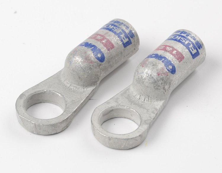 Solder Battery Cable End Lugs for 1/2 in. or 13 mm Stud [Straight]