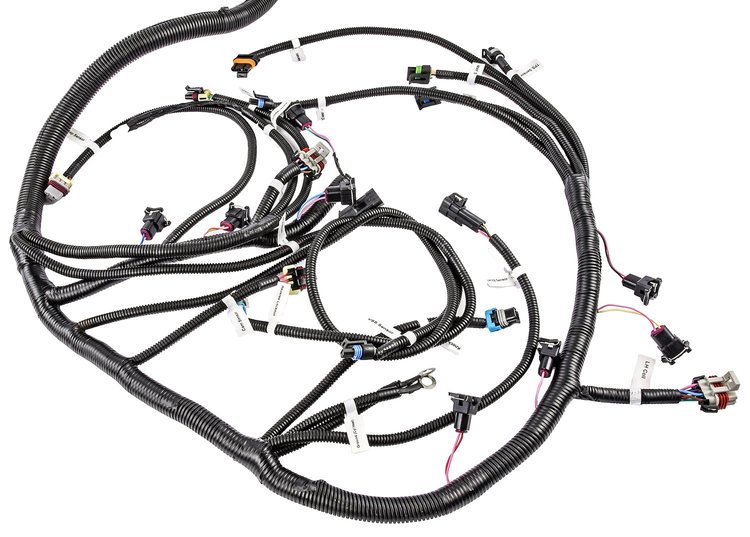 Engine Swap Wiring Harness for 1997-2004 GM 5.7L LS1 & LS6 V8 & 1999-2006 GM Vortec 4.8L-6.0L V8 w/GM T-56 Transmission