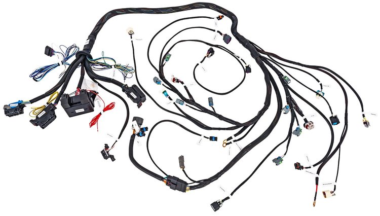 Engine Swap Wiring Harness for 2009-2014 GM Gen IV LS 5.3L Truck Engine and 4L80E Transmission [DBW]
