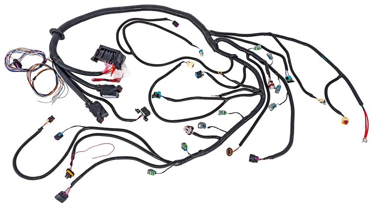 Engine Swap Wiring Harness for 2009-2014 GM Gen IV LS3 6.2L & L92 6.2L Truck Engines w/T56, TR6060 Manual Transmission [DBW]
