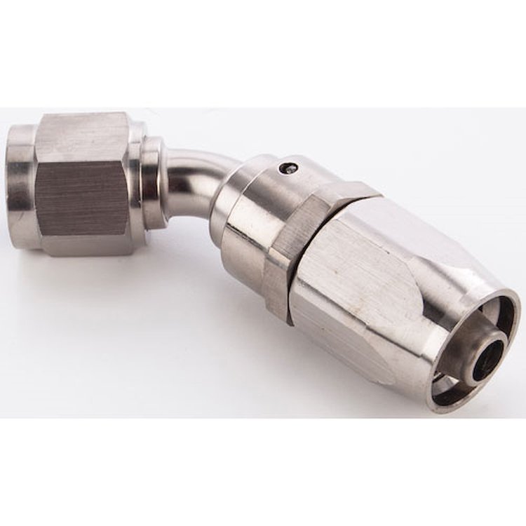 45° Max Flow Hose End -6AN