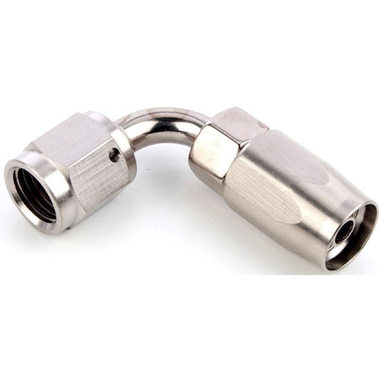 90° Max Flow Hose End -4AN