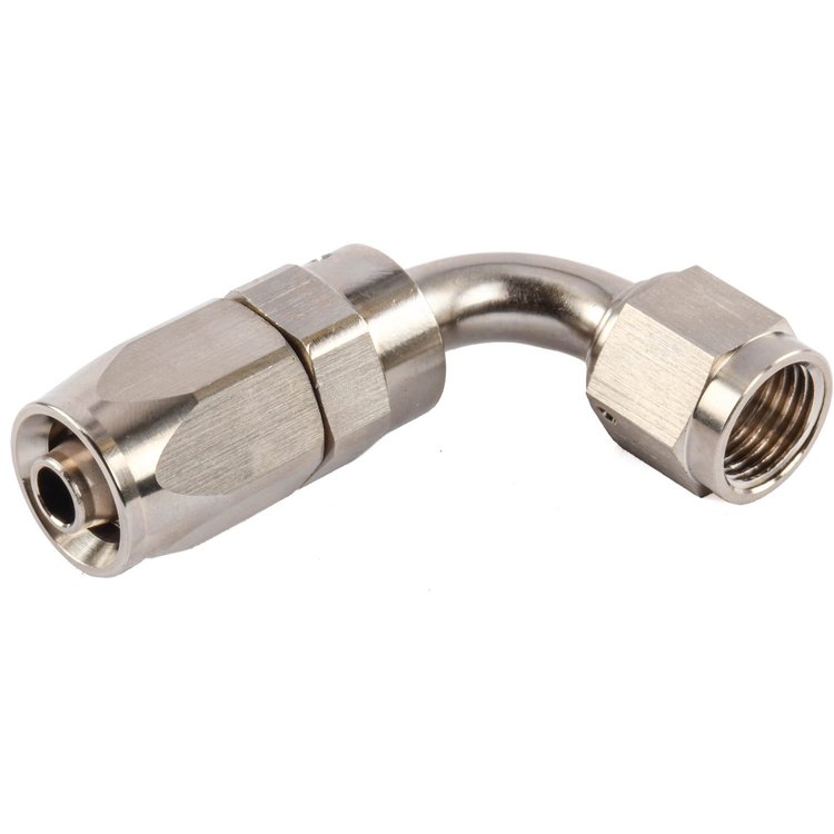 90° Max Flow Hose End -6AN
