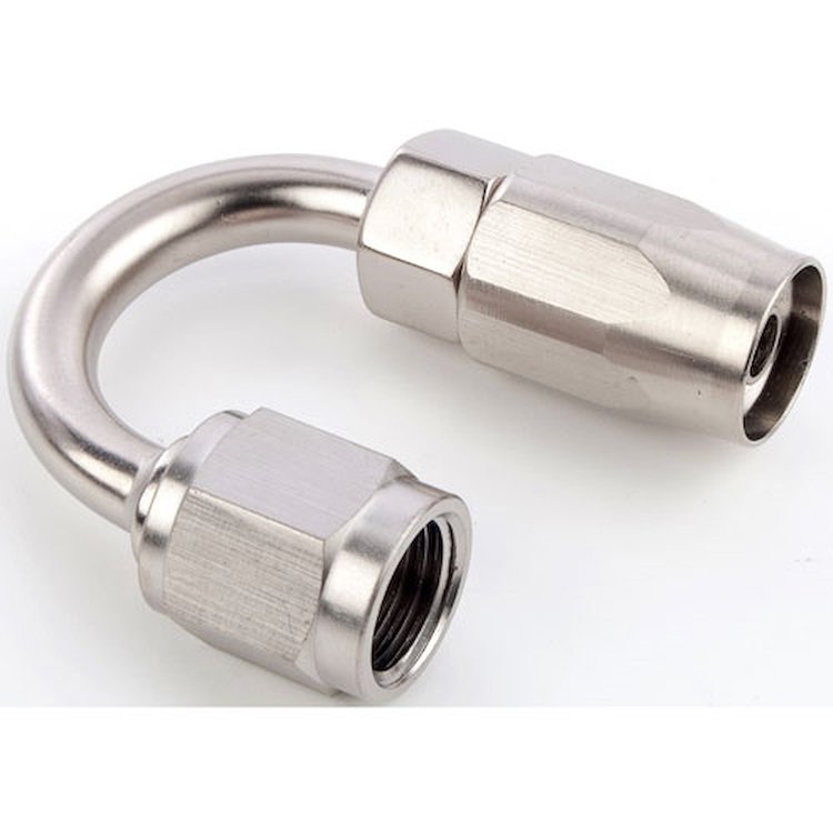 180° Max Flow Hose End -4AN