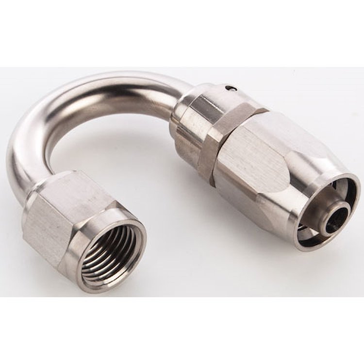 180° Max Flow Hose End -16AN