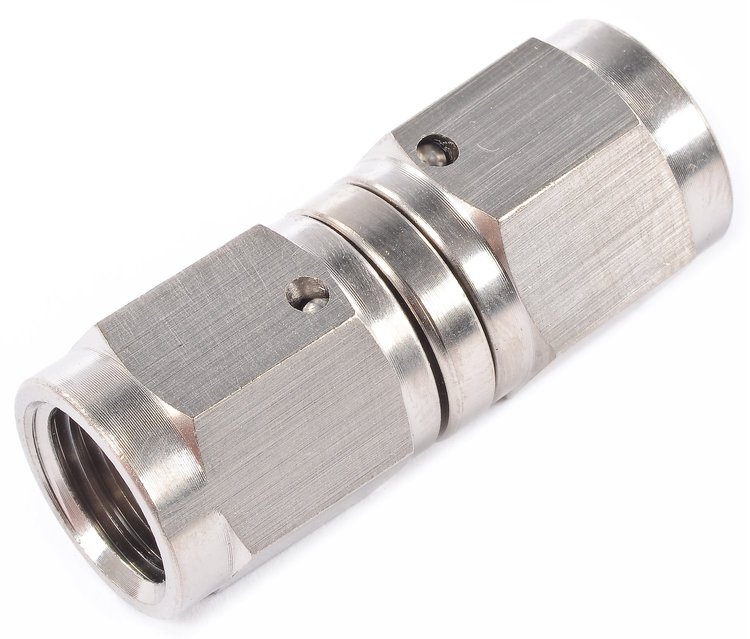 Nickel -4 AN Swivel Coupler