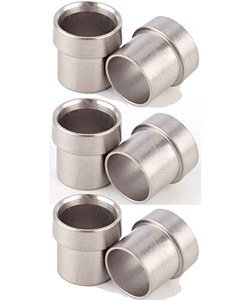 Tube Sleeves, Electroless Nickel Plated Aluminum [-4 AN]