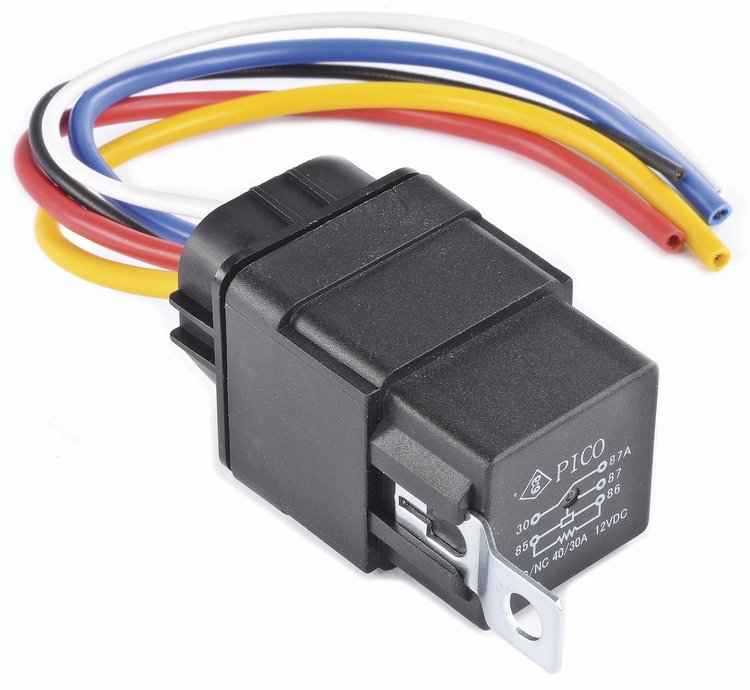 Waterproof Relay & Pigtail 30 Amp
