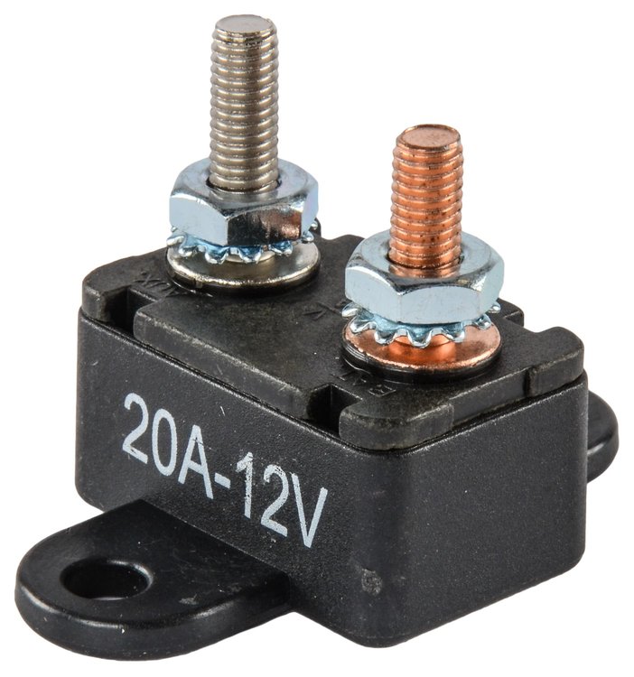 Circuit Breaker with Mount 20 Amp
