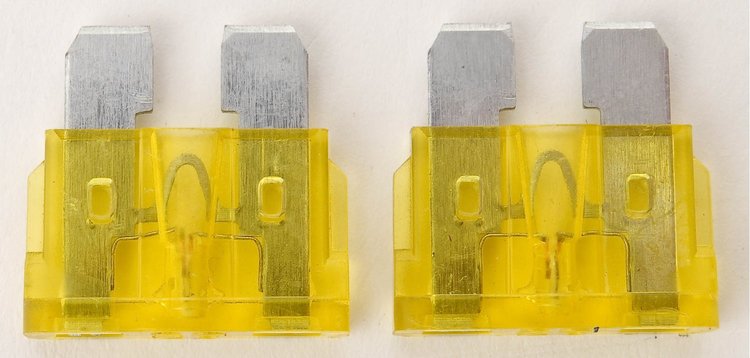 20 AMP Fuses with LED 2/pkg