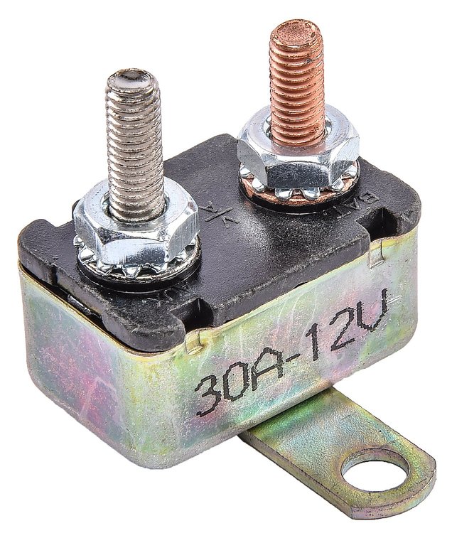 30 Amp Circuit Breaker With Mount