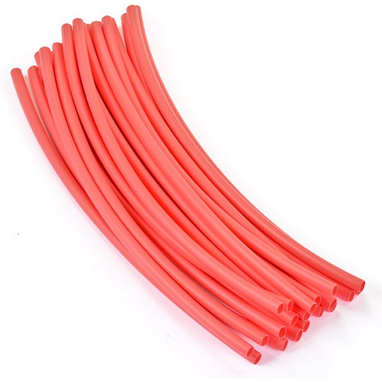 Red Heat Shrink Tubing 1/8"