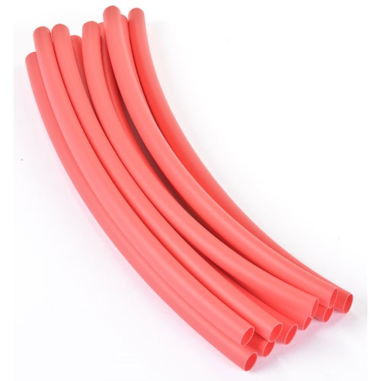 Red Heat Shrink Tubing 1/4"