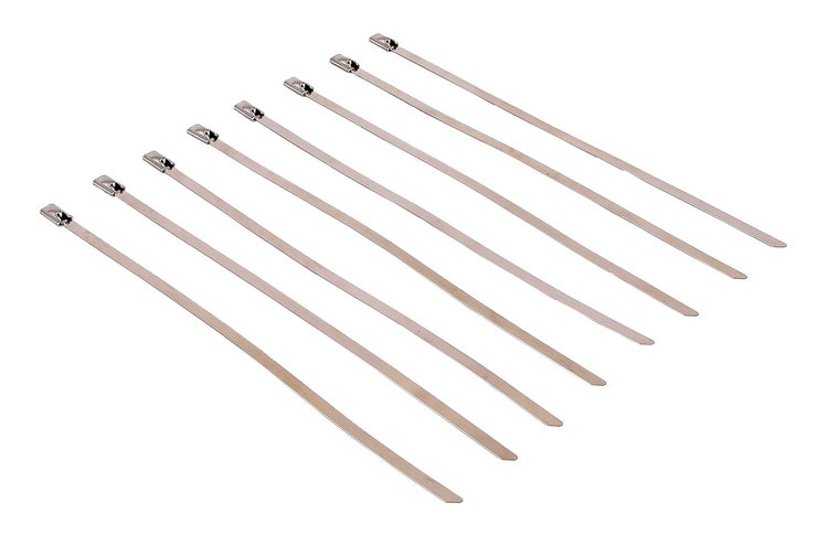 Stainless Wire and Cable Ties [8 in. Silver]
