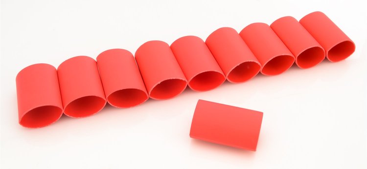 Red Heat Shrink 3/4" I.D. x 1-1/2" long