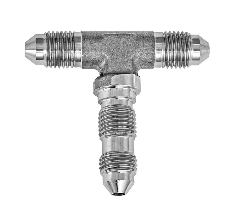 Stainless Steel Brake Fitting [-3 AN Bulkhead Tee]