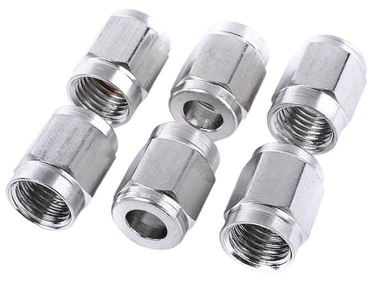 Tube Nuts [-3 AN, Stainless Steel]