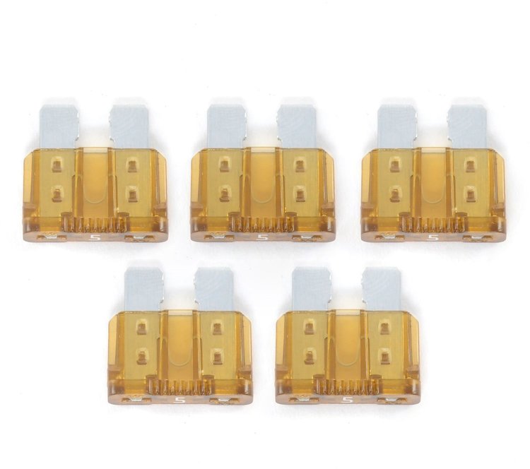 5 AMP Fuses 5/pkg