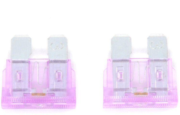 3 AMP Fuses with LED 2/pkg