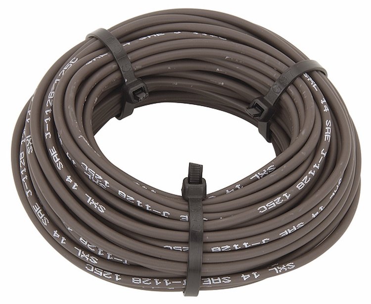 14-Gauge Premium Automotive Wire Brown [50 ft.]
